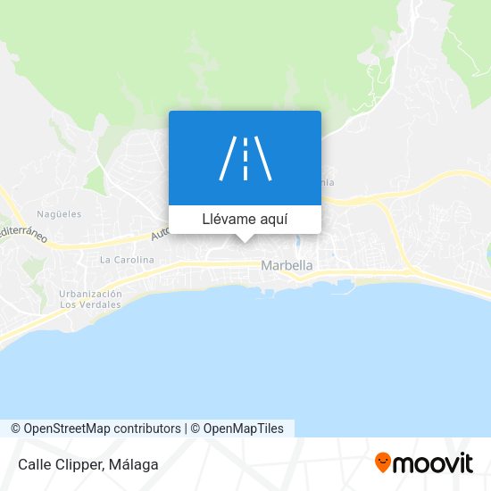Mapa Calle Clipper