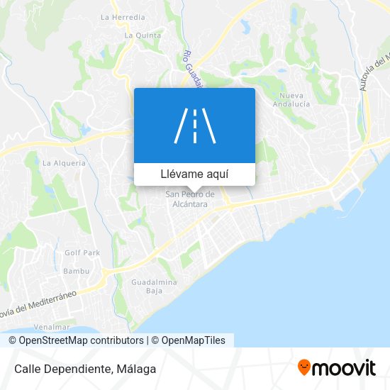 Mapa Calle Dependiente