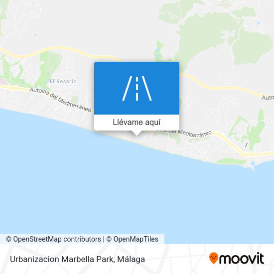 Mapa Urbanizacion Marbella Park