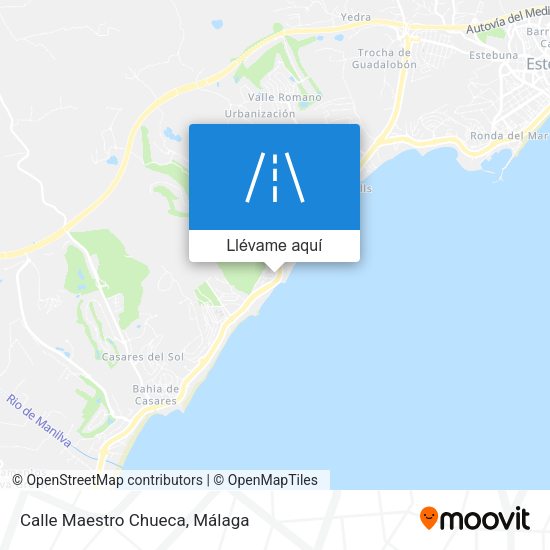 Mapa Calle Maestro Chueca