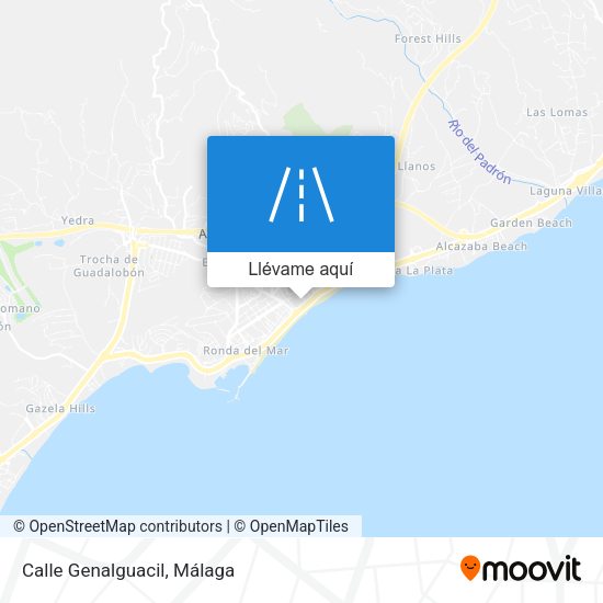 Mapa Calle Genalguacil