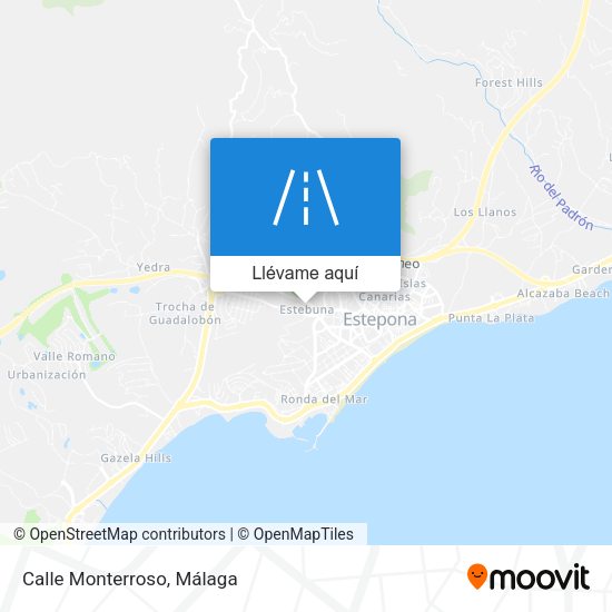Mapa Calle Monterroso