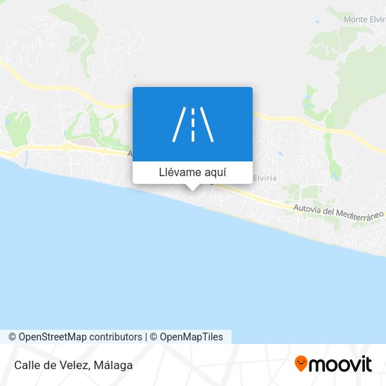 Mapa Calle de Velez