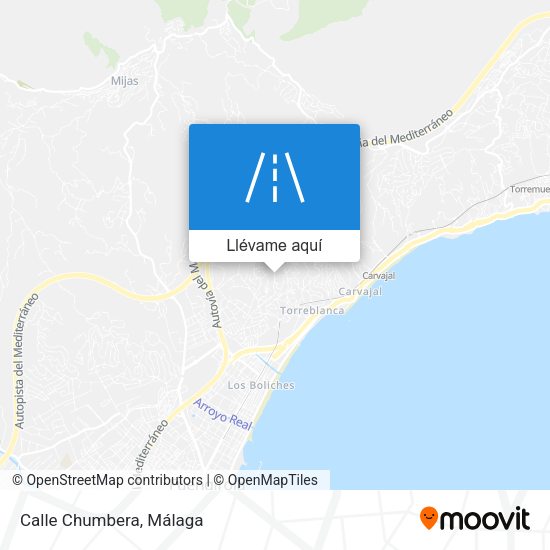 Mapa Calle Chumbera