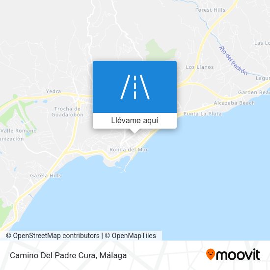 Mapa Camino Del Padre Cura