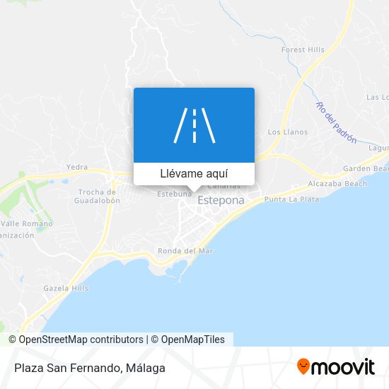 Mapa Plaza San Fernando