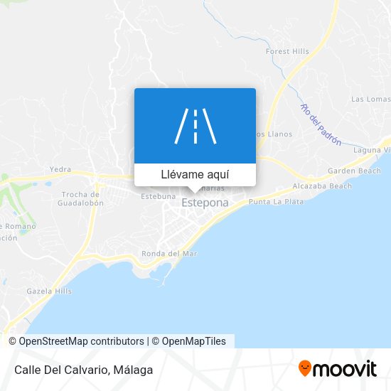 Mapa Calle Del Calvario