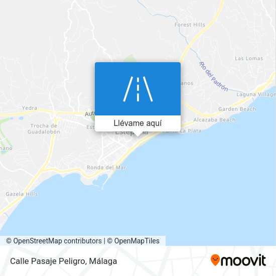 Mapa Calle Pasaje Peligro