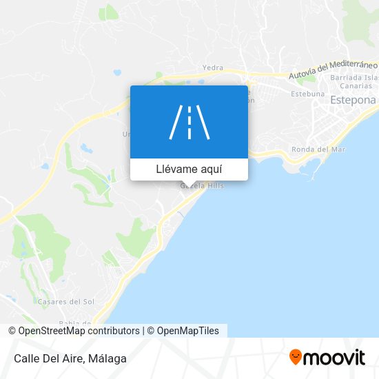 Mapa Calle Del Aire
