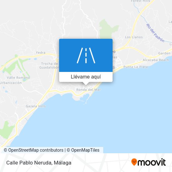 Mapa Calle Pablo Neruda
