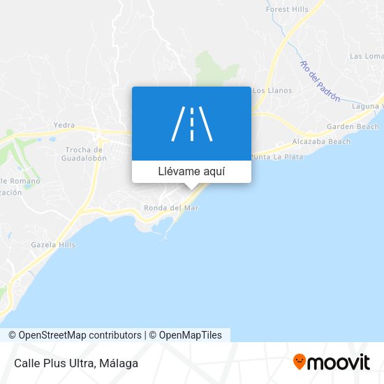 Mapa Calle Plus Ultra