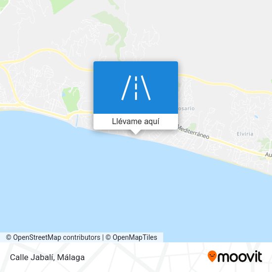Mapa Calle Jabalí