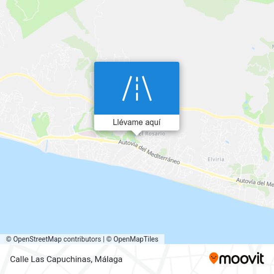 Mapa Calle Las Capuchinas