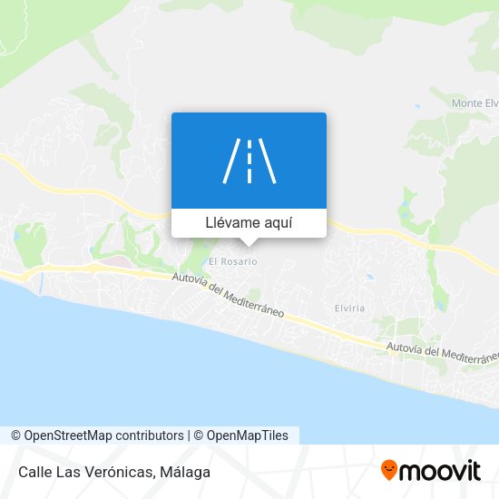Mapa Calle Las Verónicas