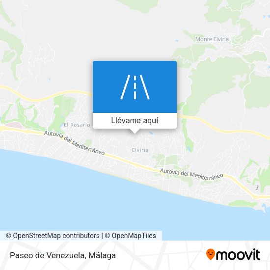 Mapa Paseo de Venezuela