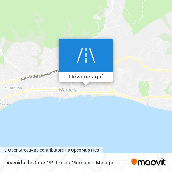 Mapa Avenida de José Mª Torres Murciano