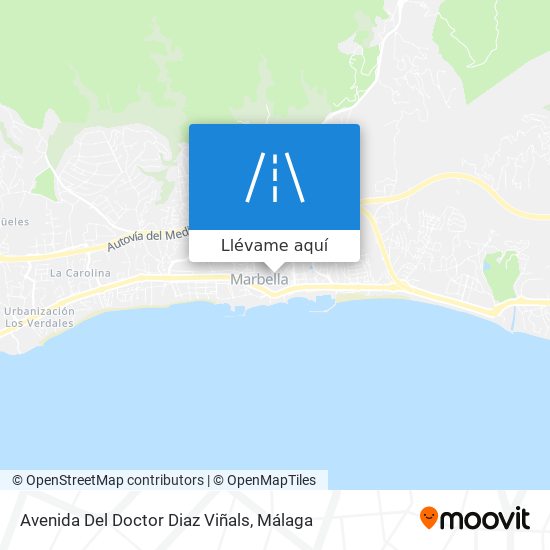 Mapa Avenida Del Doctor Diaz Viñals