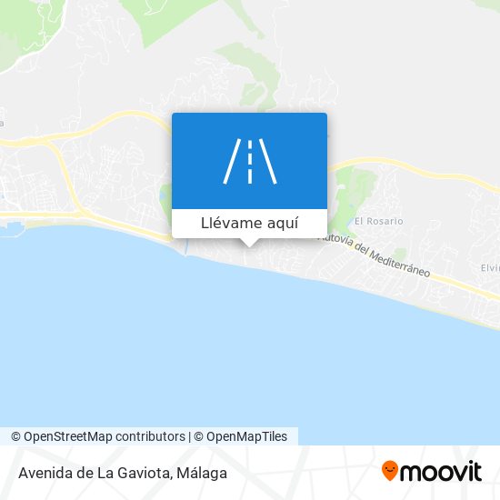Mapa Avenida de La Gaviota