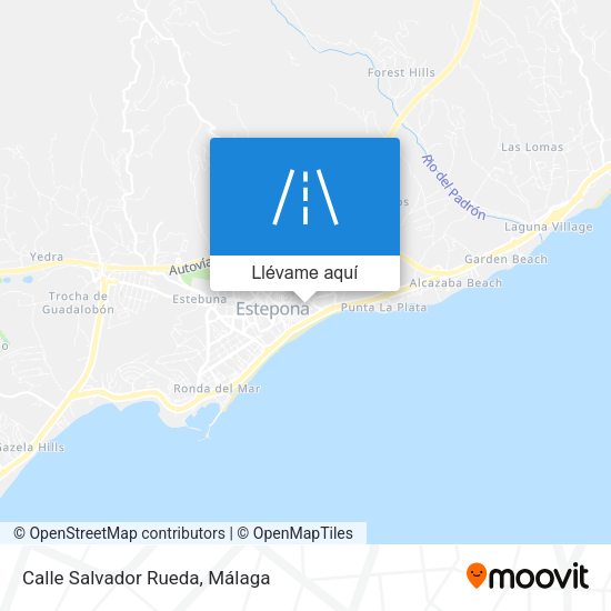 Mapa Calle Salvador Rueda