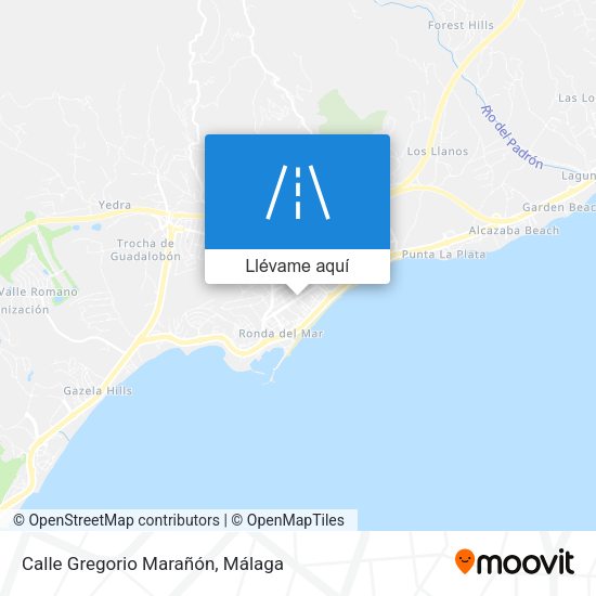 Mapa Calle Gregorio Marañón