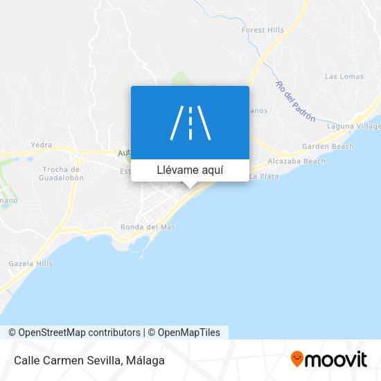 Mapa Calle Carmen Sevilla