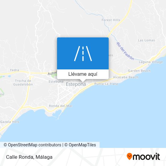 Mapa Calle Ronda