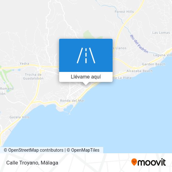 Mapa Calle Troyano
