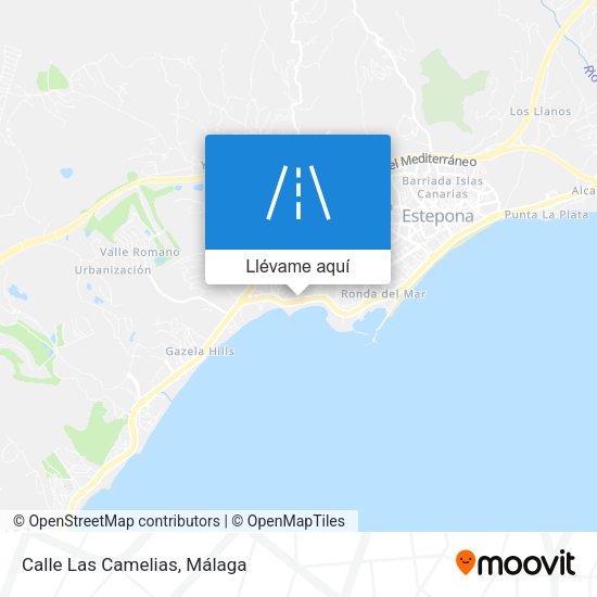 Mapa Calle Las Camelias