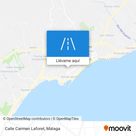 Mapa Calle Carmen Laforet