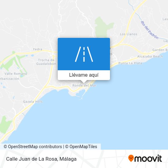 Mapa Calle Juan de La Rosa