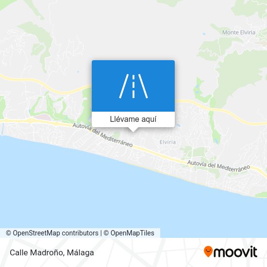 Mapa Calle Madroño