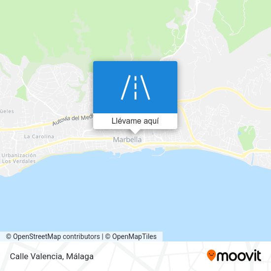Mapa Calle Valencia
