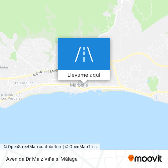 Mapa Avenida Dr Maíz Viñals