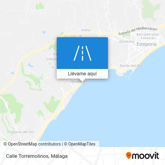 Mapa Calle Torremolinos