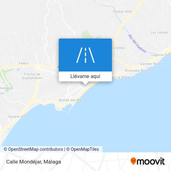Mapa Calle Mondéjar