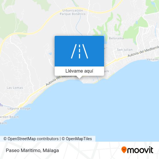 Mapa Paseo Maritimo