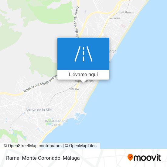 Mapa Ramal Monte Coronado