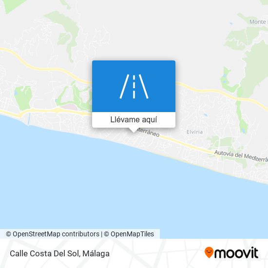 Mapa Calle Costa Del Sol