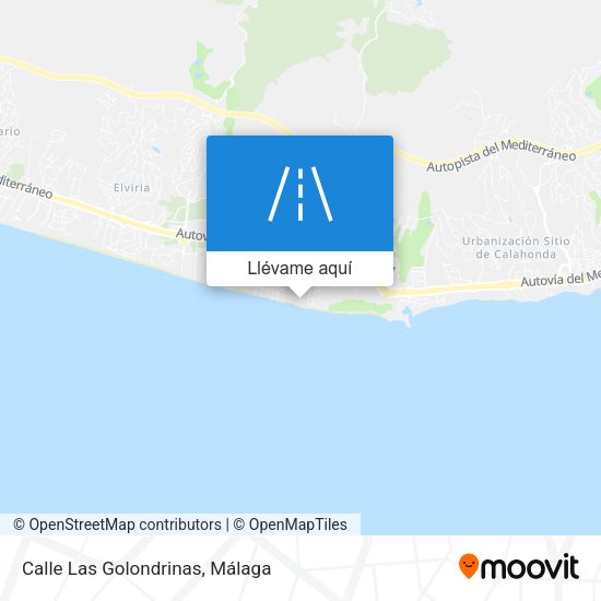 Mapa Calle Las Golondrinas
