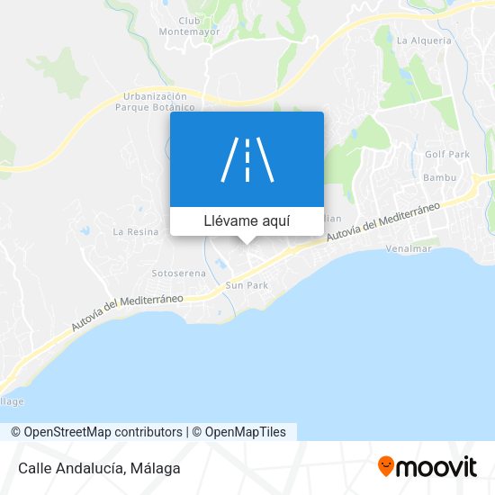 Mapa Calle Andalucía