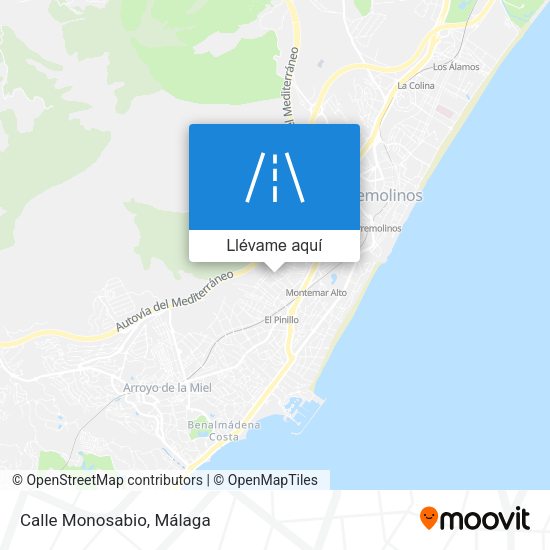 Mapa Calle Monosabio