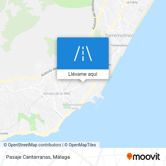 Mapa Pasaje Cantarranas