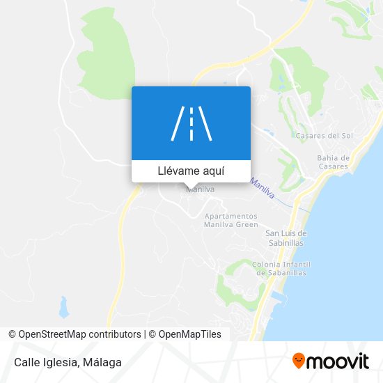 Mapa Calle Iglesia