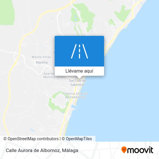 Mapa Calle Aurora de Albornoz