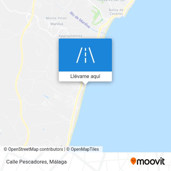 Mapa Calle Pescadores