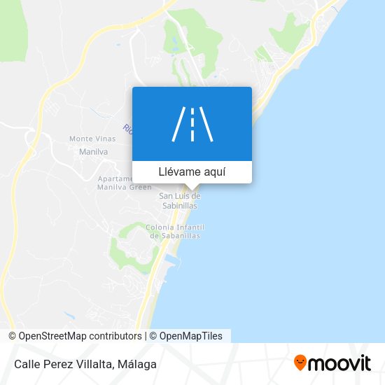 Mapa Calle Perez Villalta