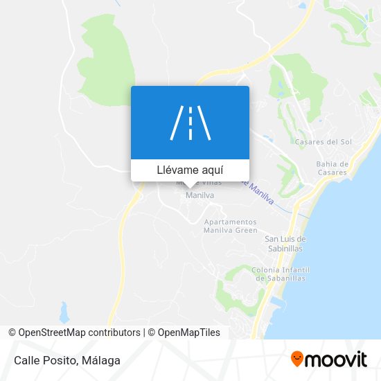 Mapa Calle Posito