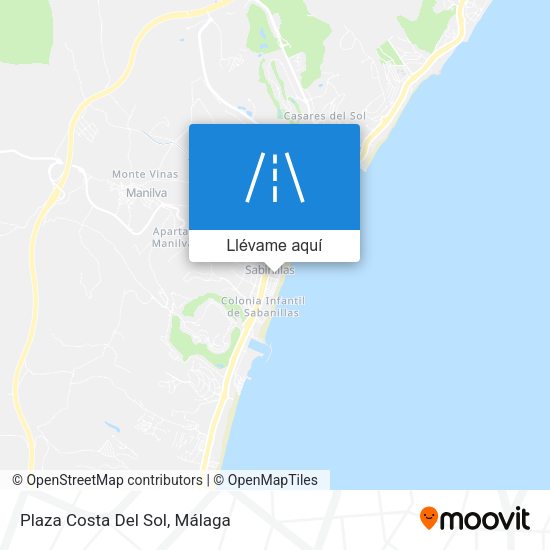 Mapa Plaza Costa Del Sol