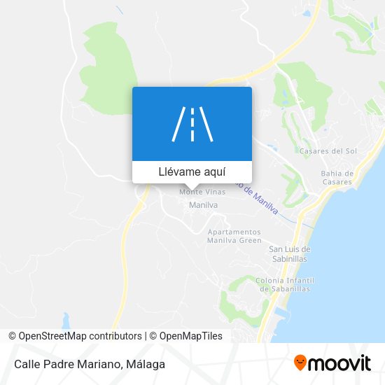 Mapa Calle Padre Mariano
