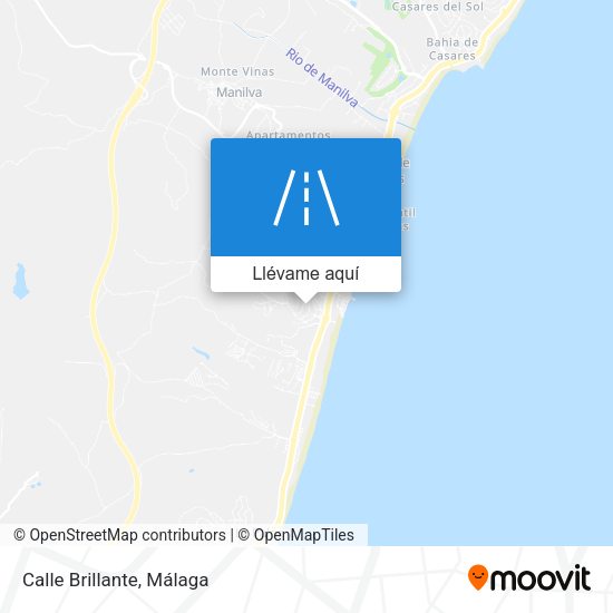 Mapa Calle Brillante
